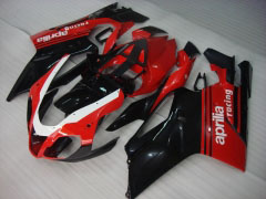 Style d'usine - rouge Noir Carénages et carrosserie pour 2004-2009 RSV 1000 R #LF3064