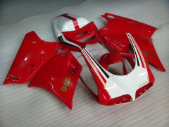 Factory Style - rot Wei? Verkleidungen und Karosserien für 1999-2002 996 #LF5655