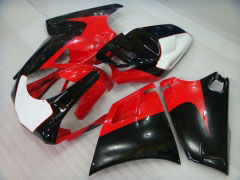 Style d'usine - rouge Noir Carénages et carrosserie pour 1999-2002 996 #LF5653