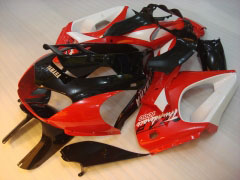 Estilo de fábrica - rojo Negro Fairings and Bodywork For 1997-2007  YZF1000R #LF7910