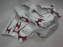 Customize - rouge blanc Carénages et carrosserie pour 1998-1999 CBR919RR #LF7979