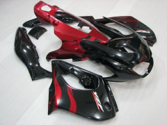 工場スタイル - 赤 黒 フェアリングとボディワーク 1997-2007  YZF1000R #LF7904