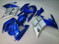 工場スタイル - 青い 銀 フェアリングとボディワーク 2002-2006 FJR1300 #LF7964
