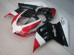 Estilo de fábrica - rojo Blanco Negro Fairings and Bodywork For 2007-2009 1098 #LF3134