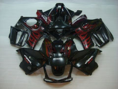 Flame - Red Black Fairings and Bodywork For 1995-1996 CBR600F3 #LF4535