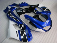 Estilo de fábrica - Azul Blanco Negro Fairings and Bodywork For 1997-2007  YZF1000R #LF7906