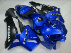 Style d'usine - Bleu Noir Carénages et carrosserie pour 2005-2006 CBR600RR #LF7538