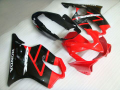 Estilo de fábrica - rojo Negro Fairings and Bodywork For 2004-2007 CBR600F4i #LF7614