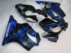 Flame - Azul Preto Fairings and Bodywork For 2001-2003 CBR600F4i #LF7671
