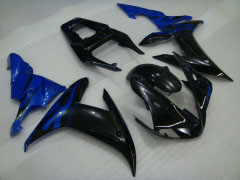 Flame - Bleu Noir Carénages et carrosserie pour 2002-2003 YZF-R1 #LF7034
