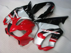 Estilo de fábrica - rojo Negro Fairings and Bodywork For 2004-2007 CBR600F4i #LF7609