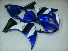 Estilo de fábrica - Azul Blanco Fairings and Bodywork For 2009-2011 YZF-R1 #LF6937