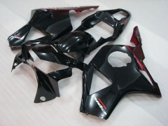 Flame - rojo Negro Fairings and Bodywork For 2002-2003 CBR954RR #LF4476