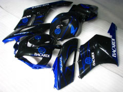 BACARDI - 青い 黒 フェアリングとボディワーク 2004-2005 CBR1000RR #LF7363
