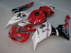 HRC - Rosso bianca Carena e Carrozzeria Per 2006-2007 CBR1000RR #LF4374