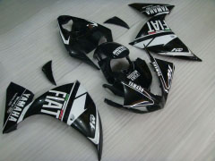 FIAT, MOTUL - Blanco Negro Fairings and Bodywork For 2009-2011 YZF-R1 #LF6943