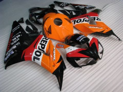 Repsol - オレンジ 黒 フェアリングとボディワーク 2006-2007 CBR1000RR #LF4354