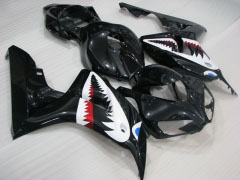 Shark - Preto Fairings and Bodywork For 2006-2007 CBR1000RR #LF4378