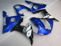 Factory Style - Blue White Black Fairings and Bodywork For 2005 YZF-R6 #LF3519