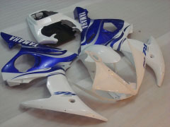 Factory Style - Blue White Fairings and Bodywork For 2005 YZF-R6 #LF3520