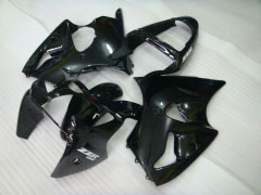 Estilo de fábrica - Negro Fairings and Bodywork For 2000-2002 NINJA ZX-6R #LF3325