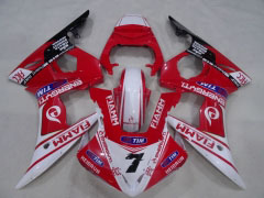 FIAMM - Red White Fairings and Bodywork For 2005 YZF-R6 #LF3526