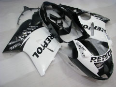 Repsol - blanc Noir Carénages et carrosserie pour 1996-2007 CBR1100XX #LF5119