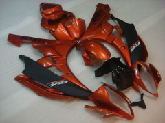 Estilo de fábrica - laranja Preto Fosco Fairings and Bodywork For 2006-2007 YZF-R6 #LF6885
