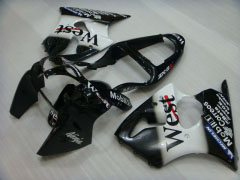 MICHELIN, West - Branco Preto Fairings and Bodywork For 2000-2002 Ninja ZX-6R #LF5118