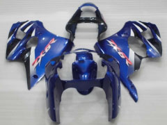 Estilo de fábrica - Azul Blanco Negro Fairings and Bodywork For 2000-2002 NINJA ZX-6R #LF3330