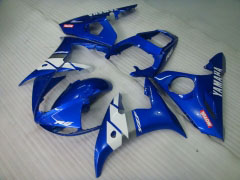MOTUL - Blue Fairings and Bodywork For 2003-2004 YZF-R6 #LF3562