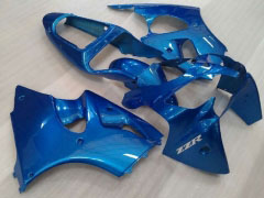 No sticker / decal, Estilo de fábrica - Azul Fairings and Bodywork For 2000-2002 NINJA ZX-6R #LF3331