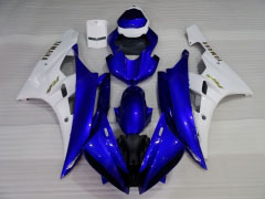 Estilo de fábrica - Azul Branco Fairings and Bodywork For 2006-2007 YZF-R6 #LF3450