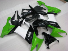 Estilo de fábrica - Verde Blanco Negro Fairings and Bodywork For 2008-2010 NINJA ZX-10R #LF3258