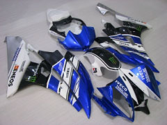 Monster - Azul Branco Preto Fairings and Bodywork For 2006-2007 YZF-R6 #LF3455