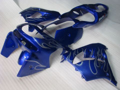 Flame - Azul Plata Fairings and Bodywork For 1998-1999 NINJA ZX-9R #LF4939