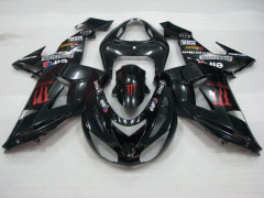 Monster - Preto Fairings and Bodywork For 2006-2007 NINJA ZX-10R #LF3264