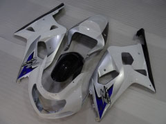 Estilo de fábrica - Blanco Fairings and Bodywork For 2000-2002 GSX-R1000 #LF4148