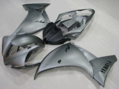 Style d'usine - Noir gris, Mat Carénages et carrosserie pour 2012-2014 YZF-R1 #LF4585