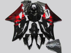 Factory Style - Red Black Fairings and Bodywork For 2008-2016 YZF-R6 #LF4564