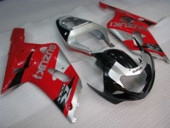 Estilo de fábrica - rojo Plata Fairings and Bodywork For 2000-2002 GSX-R1000 #LF4135