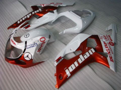 MOTUL - Red White Fairings and Bodywork For 2000-2002 GSX-R1000 #LF4167