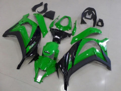 工場スタイル - 緑 黒 フェアリングとボディワーク 2011-2015 Ninja ZX-10R #LF4815