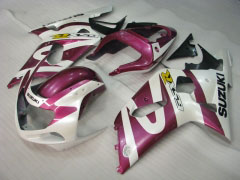 Estilo de fábrica - Púrpura Blanco Fairings and Bodywork For 2000-2002 GSX-R1000 #LF4149