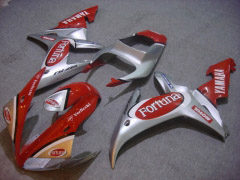 Fortuna, MOTUL - rouge argent Carénages et carrosserie pour 2002-2003 YZF-R1 #LF7032