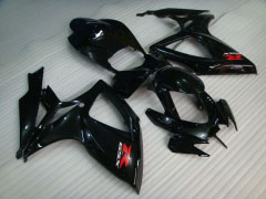 工場スタイル - 黒 フェアリングとボディワーク 2006-2007 GSX-R750 #LF6510