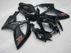 工場スタイル - 黒 マット フェアリングとボディワーク 2006-2007 GSX-R750 #LF6511