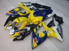 Corona, MOTUL - Gelb Blau Verkleidungen und Karosserien für 2006-2007 GSX-R600 #LF6404