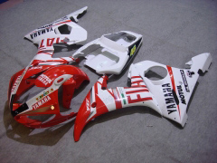 FIAT, MOTUL - Red White Fairings and Bodywork For 2005 YZF-R6 #LF5279