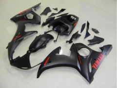 Factory Style - Black Matte Fairings and Bodywork For 2005 YZF-R6 #LF5284